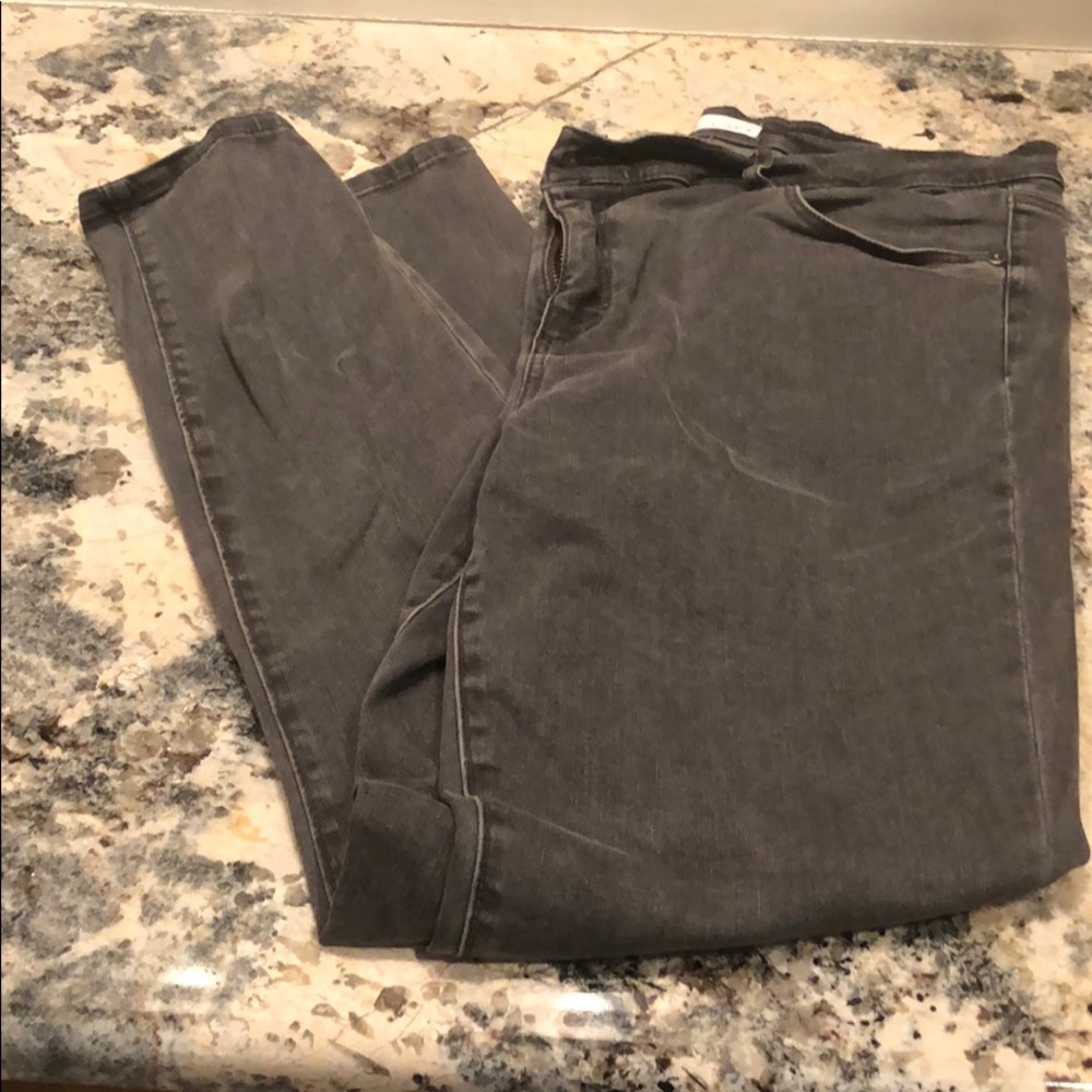Loft grey jean legging